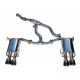 INVIDIA Q300 linea de escape Catback WRX STI 2014-2017