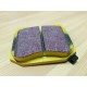 EBC yellowstuff pastillas de freno traseros Caliper Brembo